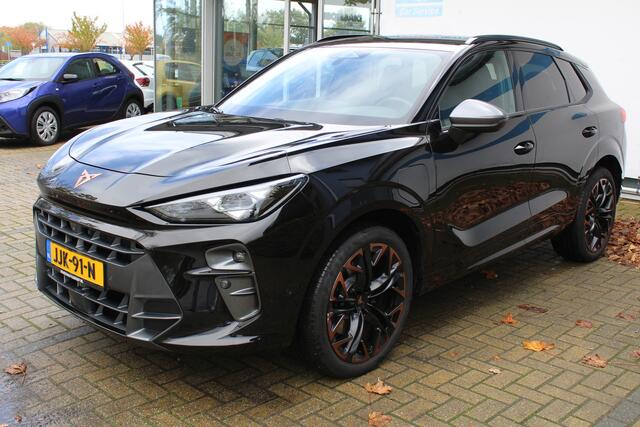 Cupra Terramar 1.5 TSI e-Hybrid VZ Performance | Head-Up Display | Memory stand stoelen | Stoel & Stuurverwarming | 360* Camera | Draadloze telefoonlader | Elektrische kofferbakklep | Apple CarPlay/Android Auto | Adpative cruise | Keyless entry/start | Sennheiser audios