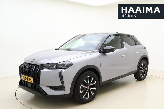 DS DS 3 1.2 PureTech Performance Line | 130 pk AUTOMAAT | Dodehoek Detectie | HUD | Apple Carplay & Android Auto Draadloos | Adaptief Cruise Control | Parkeer Sensoren Rondom |