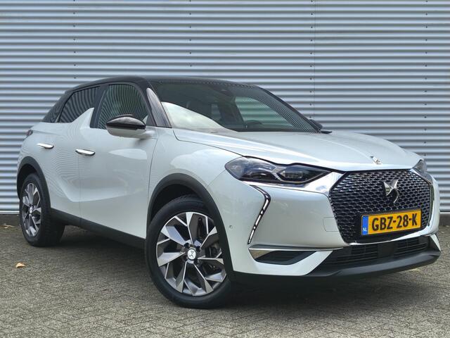 DS DS 3 CROSSBACK SUV Grand Chic Opera EV 3-FASEN 50kWh 136pk | DS MATRIX LED | SMART KEYLESS | ZWART LEDER | TWO-TONE | NAVI | CAMERA | STOELVERW. | CRUISE CONTROL | DAB+ |