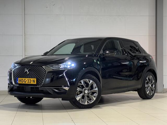 DS DS 3 CROSSBACK SUV Grand Chic Opéra EV 3-FASEN 50kWh 136pk | DS MATRIX LED | NAVI | ADAPTIVE CRUISE | ZWART LEDER | CAMERA | STOELVERW. | DODEHOEKBEW.