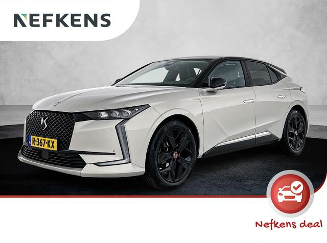 DS DS 4 Performance Line 130PK Automaat | Navigatie | Achteruitrijcamera | Parkeersensoren Voor en Achter | Alcantara Bekleding | Verwarmd Comfortstoelen | LED Koplampen | Keyless Entry/Start | 19" Lichtmetalen Velgen | Apple Carplay/Android Auto |