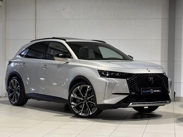 DS DS 7 SUV Opéra e-Tense 360pk 4x4 e-EAT8 AUTOMAAT | BLACK PACK | NIGHTVISION | SCHUIF/KANTELDAK | HANDSFREE A.KLEP | NAVI | 360° CAMERA | NAPPA LEDER | STOELKOELING + VERW. | MASSAGESTOELEN