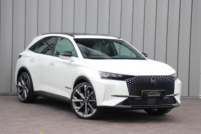 DS DS 7 E-Tense 360 4x4 La Première | Massage | Pano | Keyles-go | Memory | Sfeerverlichting | Stoelkoeling | Night-vision | ACC | 2023.