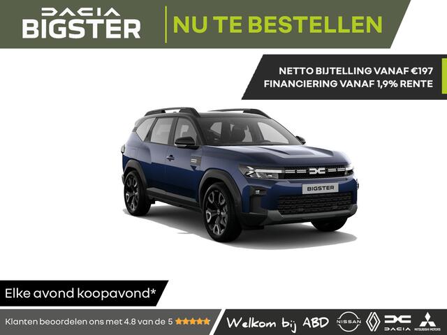 Dacia Bigster Launch Edition Hybrid | Achteruitrijcamera | Cruise Control en snelheidsbegrenzer | Dacia Handsfree card voor openen, sluiten en starten zonder sleutel