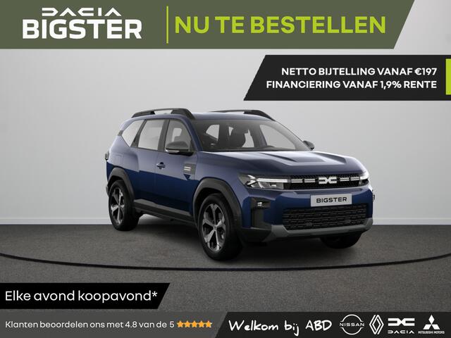 Dacia Bigster Journey Mild hybrid | Achteruitrijcamera | Cruise Control en snelheidsbegrenzer | Dacia Handsfree card voor openen, sluiten en starten zonder sleutel