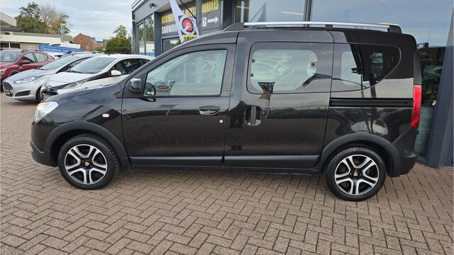 Dacia DOKKER 1.2 TCe Stepway, AIRCO, Multimediasysteem, Navigatie, Bluetooth, Voorstoelen verwarmd,Parkeersensoren, Cruise control, Camera, Elektrische ramen en spiegels, Nw Distr.Ketting, Nette auto, BOVAG Garantie