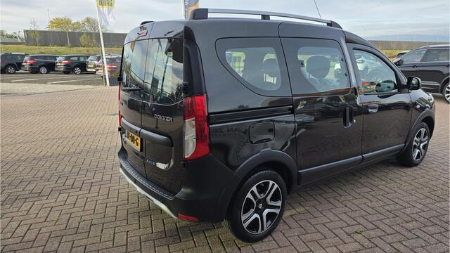 Dacia DOKKER 1.2 TCe Stepway, AIRCO, Multimediasysteem, Navigatie, Bluetooth, Voorstoelen verwarmd,Parkeersensoren, Cruise control, Camera, Elektrische ramen en spiegels, Nw Distr.Ketting, Nette auto, BOVAG Garantie