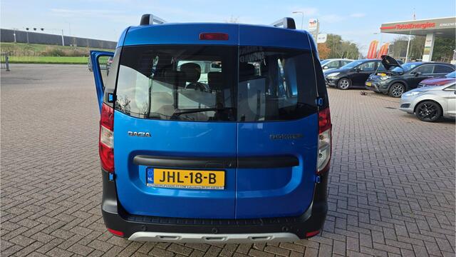 Dacia DOKKER 1.3 TCe Stepway 131 PK , AIRCO, Multimediasysteem, Navigatie, Achteruitrijcamera, Cruise control, Bluetooth, Parkeersensoren, Elektrische ramen en spiegels, BOVAG GARANTIE