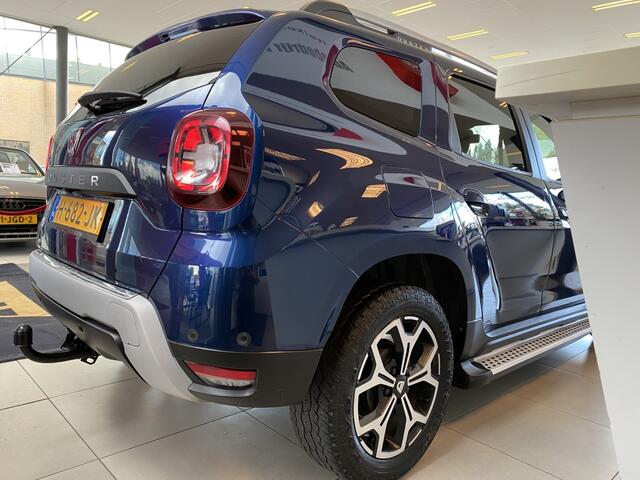 Dacia DUSTER 1.3 TCe Prestige,4WD,Trehaak,Navigatie,Rondomzichtcamera,Keyless,Parkeersensoren V&A,Spraakbediening,Airco,Cruisecontrol,Treeplankset,17 Inch Lmv