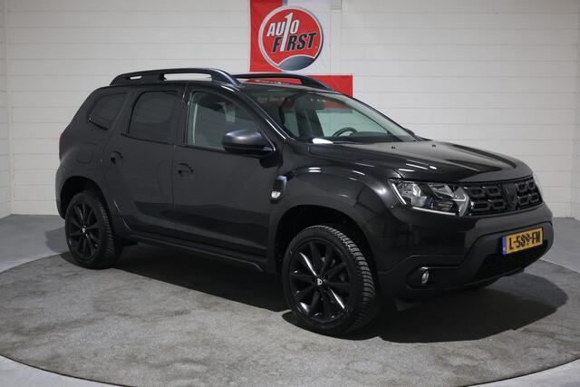 Dacia DUSTER 1.0 TCe Comfort, Black Edition, Stoere SUV, 18 inch, Navigatie, Cruise control, Airco, Parkeersensoren, Blue tooth, Hoge instap