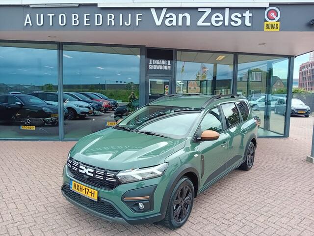 Dacia Jogger 1.6 Hybrid 140 Extreme 7p. Automaat, Airco(automatisch), Carplay/Android auto, Bluetooth, Cruise control, Parkeersensoren, Camera, Keyless, Digitaal instrumentenpaneel, Elektrische ramen en spiegels, Nieuwstaat, Fabrieksgarantie!!