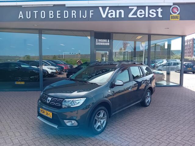 Dacia LOGAN MCV 0.9 TCe Stepway, Airco, Multimediasysteem, Bluetooth, Navigatie, Cruise control, Parkeersensoren, Camera, Elektrische ramen en spiegels, Centrale vergrendeling met aftandsbediening, Nette auto, 1e eigenaar, Dealer onderhouden, BOVAG