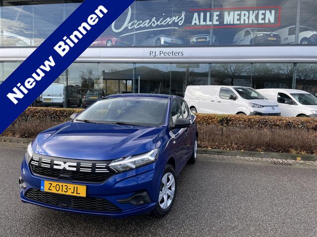 Dacia SANDERO 1.0 TCe 100 ECO-G Essential // LPG installatie - Airco - Cruise control - ramen E-voor - multimedia voorbereiding - achterbank in delen neerklapbaar