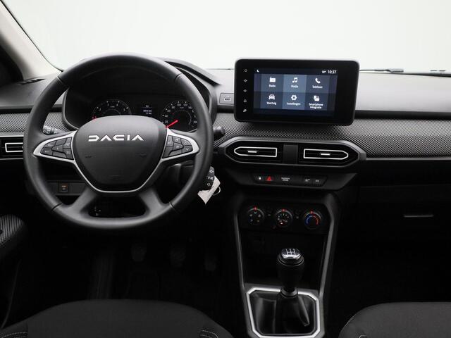 Dacia SANDERO TCe 90 Expression | Airco | Cruise Control | Parkeersensoren achter | Multimediascherm met DAB Radio, Android Auto en Apple CarPlay | Licht- en regensensor | Metaalkleur |