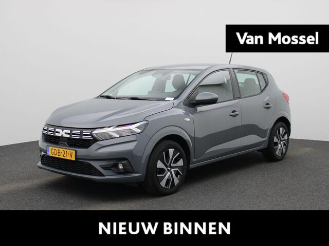 Dacia SANDERO 1.0 TCe 90 Expression | PDC Achter | Licht- en Regensensor | Cruise Control & Snelheidsbegrenzer | LED-Verlichting | Airconditioning | DAB-Radio | Apple Carplay & Android Auto