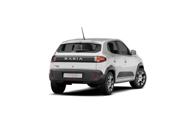 Dacia Spring Expression | Cruise Control met snelheidsbegrenzer | ISOFIX-bevestigingssysteem voor kinderzitjes op de buitenste zitplaatsen achter | Parkeersensoren achter met sonische weergave