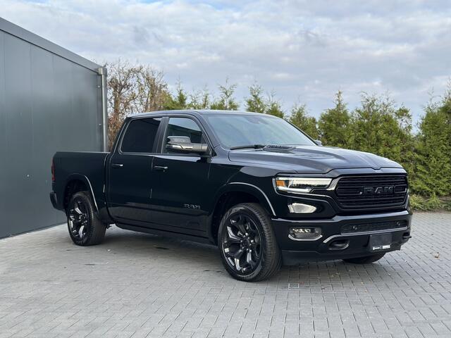 Dodge 1500 RAM 5.7 V8 HEMI 400 PK / LIMITED NIGHT / HEADUP / RIJKLAAR INCL LPG-G3 / 360 CAMERA / LUCHTVERING / ADAPTIVE CRUISE / 22 INCH / LED / PANO / CREW CAB