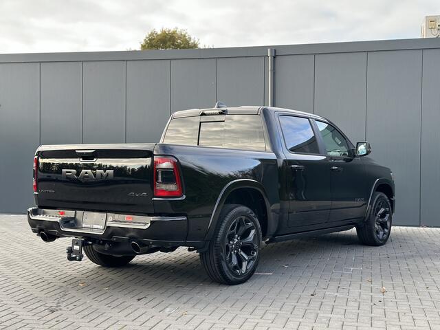 Dodge 1500 RAM 5.7 V8 HEMI 400 PK / LIMITED NIGHT / HEADUP / RIJKLAAR INCL LPG-G3 / 360 CAMERA / LUCHTVERING / ADAPTIVE CRUISE / 22 INCH / LED / PANO / CREW CAB