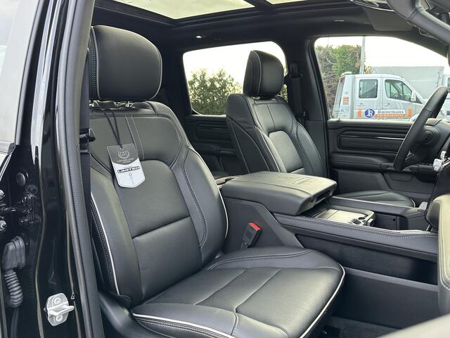 Dodge 1500 RAM 5.7 V8 HEMI 400 PK / LIMITED NIGHT / HEADUP / RIJKLAAR INCL LPG-G3 / 360 CAMERA / LUCHTVERING / ADAPTIVE CRUISE / 22 INCH / LED / PANO / CREW CAB