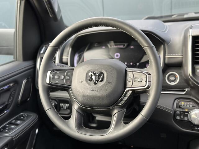 Dodge 1500 RAM 5.7 V8 HEMI 400 PK / LIMITED NIGHT / HEADUP / RIJKLAAR INCL LPG-G3 / 360 CAMERA / LUCHTVERING / ADAPTIVE CRUISE / 22 INCH / LED / PANO / CREW CAB