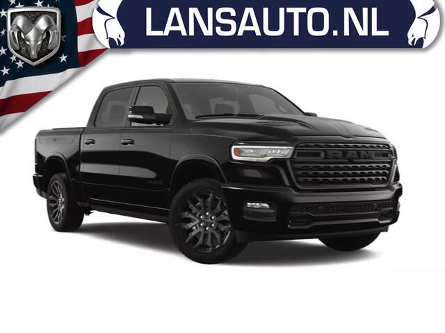 Dodge 1500 Ram 3.0L High Output 540pk 4x4 Crew Cab Limited Night | BPM-vrij leverbaar!
