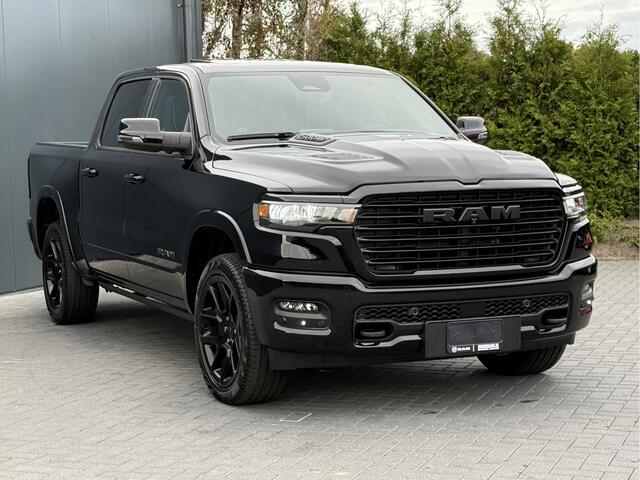 Dodge 1500 Ram 3.0 420 PK LARAMIE PREMIUM / HURRICANE / 2025 MODEL / NIGHT EDITION / LUCHTVERING / PANO / 360 CAMERA / TREKHAAK / 3500 KG AHG