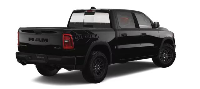 Dodge 1500 Ram 3.0 420 PK REBEL PREMIUM / HURRICANE / 2025 MODEL / NIGHT EDITION / LUCHTVERING / PANO / 360 CAMERA / TREKHAAK / 3500 KG AHG