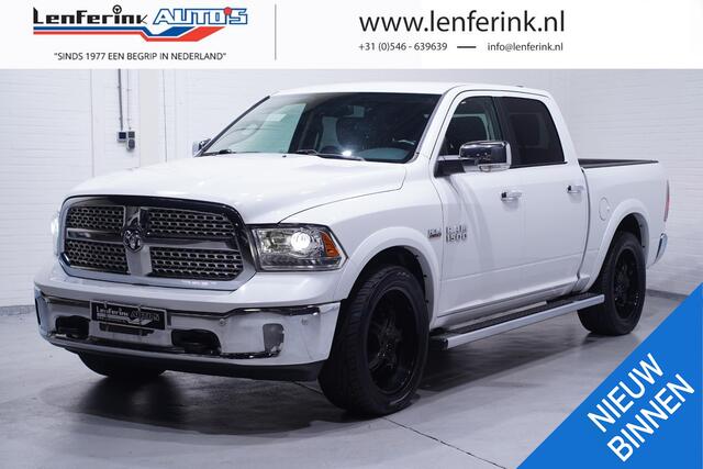 Dodge 1500 Ram 5.7 V8 4x4 Crew Cab 5'7 Rebel Laramie Navi Leder Apple Carplay Xenon Stoel- verwarning/koeling 1e Eig.