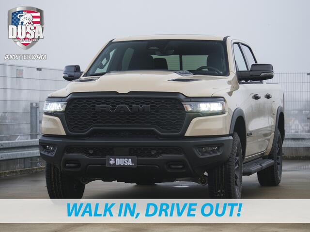 Dodge 1500 RAM | Rebel X | 4x4 | Crew Cab | 3.0L Twin-turbo I6 | SST | 14,4 inch Touchscreen | 10,2 inch Passenger Screen | 10th Anniversary edition Getoonde accessoires zijn verkrijgbaar tegen meerprijs