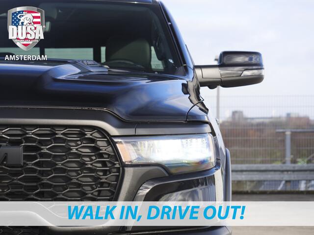 Dodge 1500 RAM | Rebel | Premium | 4x4 | Crew Cab | 3.0L Twin-turbo I6 | SST | 14,4 inch Touchscreen | 10,2 inch Passenger Screen | Harman Kardon | INCL BPM-VOORDEEL Getoonde accessoires zijn verkrijgbaar tegen meerprijs