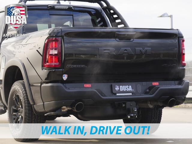 Dodge 1500 RAM | Rebel | Premium | 4x4 | Crew Cab | 3.0L Twin-turbo I6 | SST | 14,4 inch Touchscreen | 10,2 inch Passenger Screen | Harman Kardon | INCL BPM-VOORDEEL Getoonde accessoires zijn verkrijgbaar tegen meerprijs