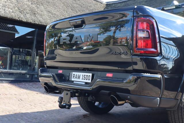 Dodge 1500 Ram 2025 3.0L HURRICANE LARAMIE Night Premium | BPM VRIJ | NIEUW | LPG in of onderbouw | Deksel | Panoramadak | Luchtverin