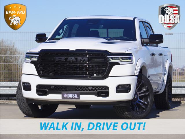Dodge 1500 RAM | | Limited | Night | 3.0L Twin-Turbo I6 | High Output | RAMBOX Passenger Display | 14,4 Touch Screen | Harman Kardon | INCL BPM-VOORDEEL Getoonde accessoires zijn verkrijgbaar tegen meerprijs