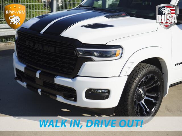 Dodge 1500 RAM | | Limited | 3.0L Twin-Turbo I6 | High Output | BPM-VRIJ | Passenger Display | 14,4 Touch Screen | LPG | RAMBOX Getoonde accessoires zijn verkrijgbaar tegen meerprijs