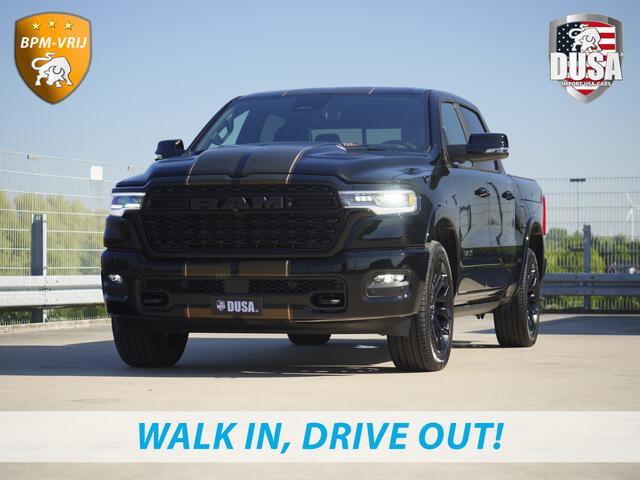 Dodge 1500 RAM | | Limited | 3.0L Twin-Turbo I6 | High Output | BPM-VRIJ | Passenger Display | 14,4 Touch Screen | LPG | RAMBOX Getoonde accessoires zijn verkrijgbaar tegen meerprijs