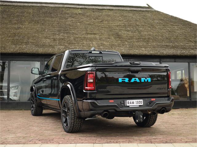 Dodge 1500 Ram 2025 3.0L HURRICANE LARAMIE Night Premium | BPM VRIJ | NIEUW | Color Pack | Panoramadak | Luchtvering