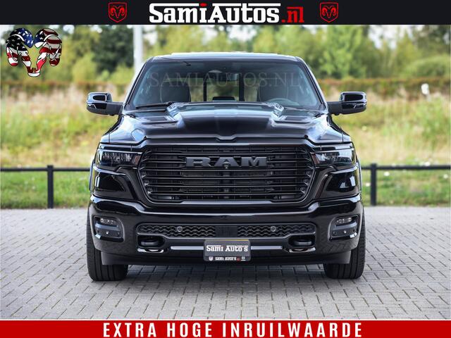 Dodge 1500 RAM Night Premium | Full Option | De Meest Luxe Pick-Up in zijn Klasse | Comfortabele Dubbele Cabine met Royale 5 Zitplaatsen | BPM vrij | Nu Leverbaar uit Voorraad | Voorraad Nr 2283 - 3326