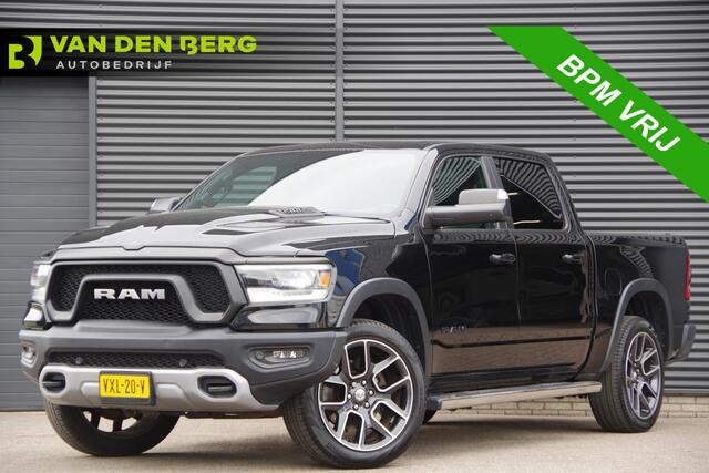Dodge 1500 Ram 5.7 V8 4x4 Crew Cab 5'7 REBEL TRX, LUCHTVERING, PANODAK, ELEKTR. STOEL, TREKHAAK, CAMERA, STOEL/STUUR VERWARMING, NAVI, CRUISE, CLIMA