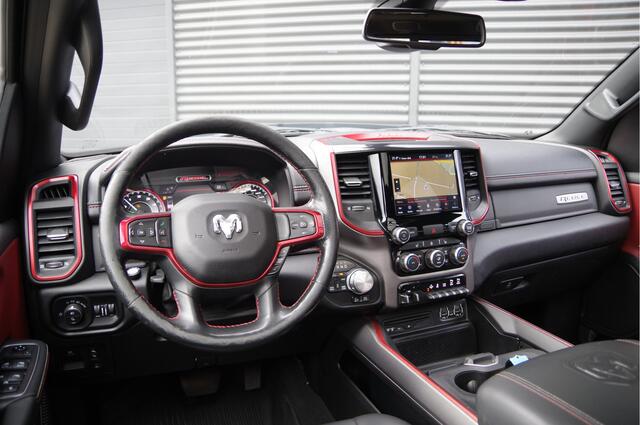 Dodge 1500 Ram 5.7 V8 4x4 Crew Cab 5'7 REBEL TRX, LUCHTVERING, PANODAK, ELEKTR. STOEL, TREKHAAK, CAMERA, STOEL/STUUR VERWARMING, NAVI, CRUISE, CLIMA