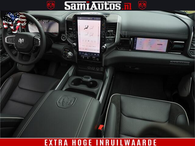 Dodge 1500 RAM Night Premium | RED DEVIL | Full Option | De Meest Luxe Pick-Up in zijn Klasse | Comfortabele Dubbele Cabine met Royale 5 Zitplaatsen | BPM vrij | Nu Leverbaar uit Voorraad | Voorraad Nr 2226 - 4993
