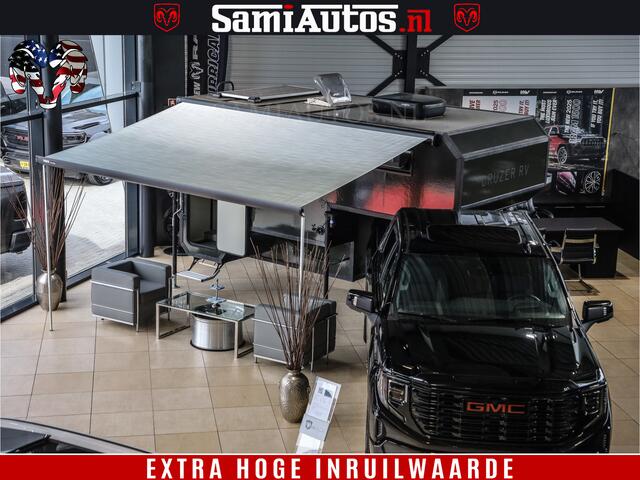 Dodge 1500 Ram ¤15000,- VOORDEEL | CAMPER / AFZET UNIT | SHOWROOM MODEL | 4 PERSOONS | AIRCO | ZONNEPANEEL | VERWARMING | DOUCHE | WC | LUIFEL | 4 SLAAP PLAATSEN | Let Op: Investeer in deze unieke afzetunit camper en verdien direct!