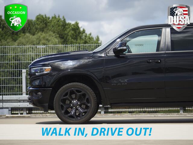 Dodge 1500 Ram | Limited | 5.7 V8 | 4x4 | Crew Cab Night Edition | HEMI | Panorama | Full Nieuw binnen!