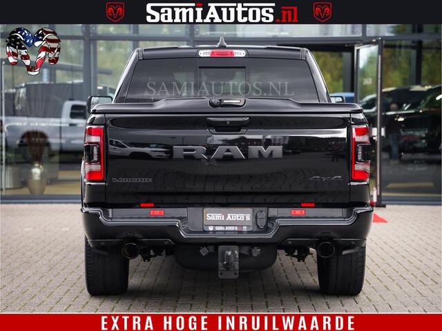 Dodge 1500 Ram BLACK EDITION | 4X4 5.7 V8 | PRINS LPG | CAMERA | APPLE CARPLAY | 3500KG | 22INCH NIGHT | FULL LED | ADAPTIVE CRUISE | MEMORY SEATS | LEDER | DUBBELE CABINE | CREWCAB