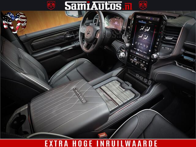 Dodge 1500 Ram 1500 Limited Night High Output 540HP 706Nm | Massage + Full Option | De Meest Luxe en Volle Pick-Up in zijn Klasse | Comfortabele Dubbele Cabine met Royale 5 Zitplaatsen | BPM vrij | Nu Leverbaar uit Voorraad | Voorraad Nr 2352 - 7649