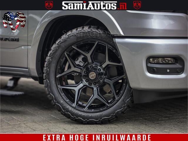 Dodge 1500 RAM Night Premium | Full Option | De Meest Luxe Pick-Up in zijn Klasse | Comfortabele Dubbele Cabine met Royale 5 Zitplaatsen | BPM vrij | Nu Leverbaar uit Voorraad | Voorraad Nr 2215 - 4984