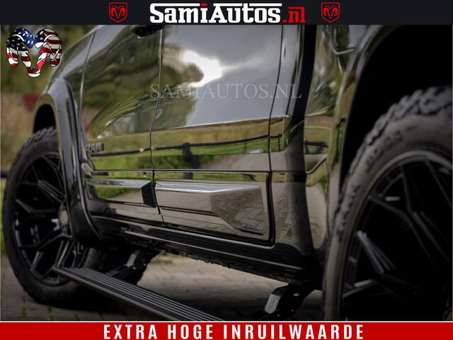Dodge 1500 RAM Night Premium | Full Option | De Meest Luxe Pick-Up in zijn Klasse | Comfortabele Dubbele Cabine met Royale 5 Zitplaatsen | BPM vrij | Nu Leverbaar uit Voorraad | Voorraad Nr 2200 - 0886