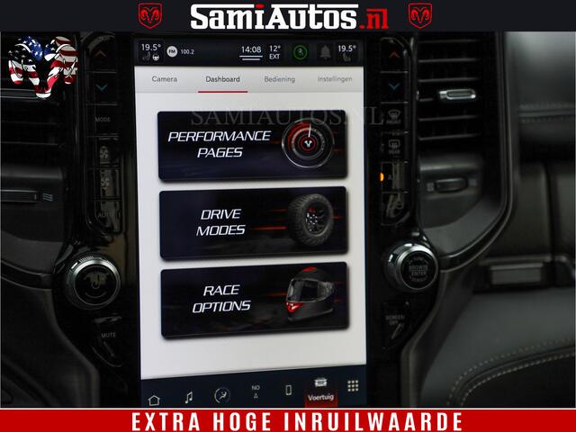 Dodge 1500 Ram TRX HELLCAT 712 PK 6.2 V8 | MEGA DIK | BOM VOL | BLACK ON BLACK | CREW CAB DUBBELE CABINE DC | 5 PERSOONS GRIJS KENTEKEN |