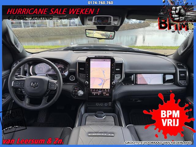 Dodge RAM PICKUP Limited Night 540 PK | DE MEEST LUXUEUZE | Massage stoelen | Pano | H&K | Passenger Screen
