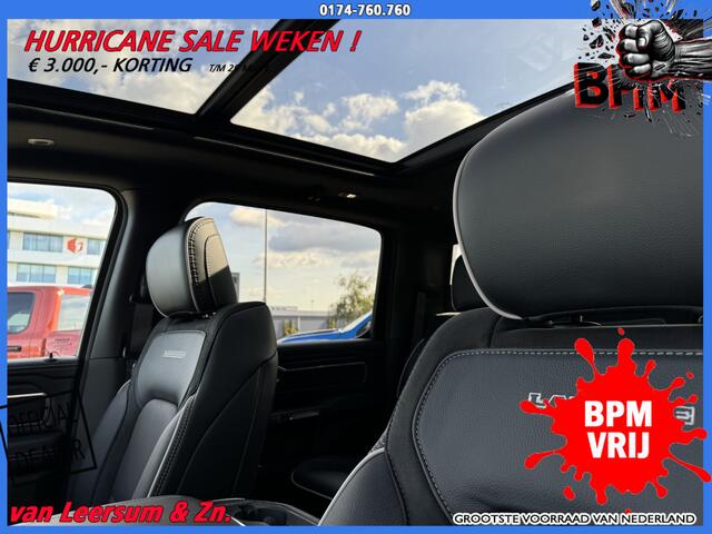 Dodge RAM PICKUP Laramie Night Premium 425PK | Pano | H&K | Luchtvering