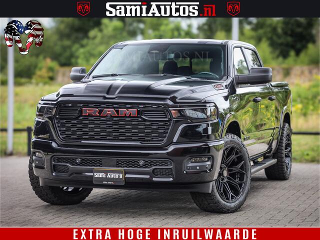 Dodge RAM PICKUP TradesMan 6 Persoons Uitvoering | 420Pk 636Nm | Pick-Up | Comfortabele Dubbele Cabine met Royale 6 Zitplaatsen | BPM vrij | Nu Leverbaar uit Voorraad | Voorraad Nr 2217- 2911